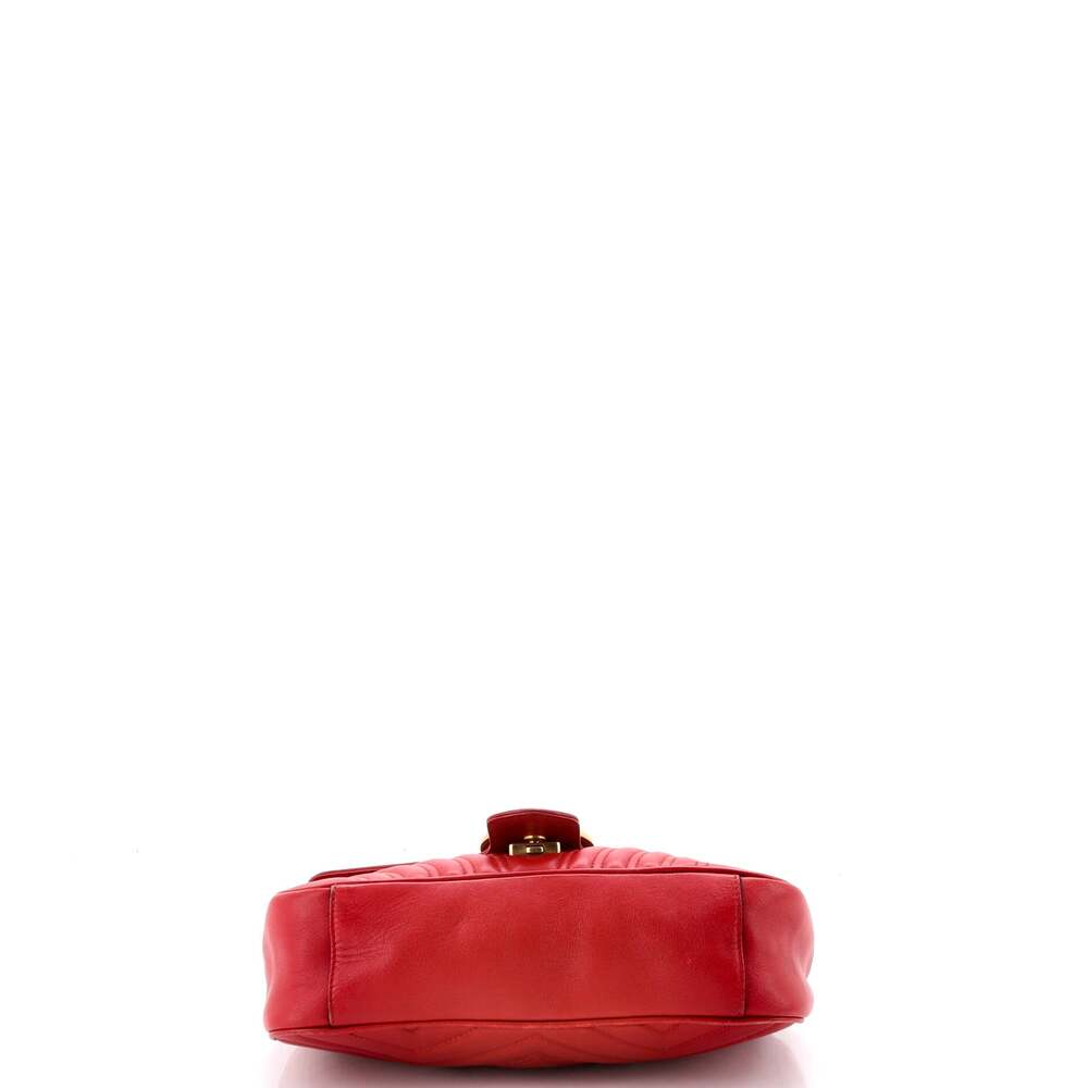 Gucci Gg Marmont Flap Bag Matelasse #261170G18B - Picture 4 of 7